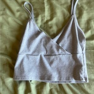 Grey tank top